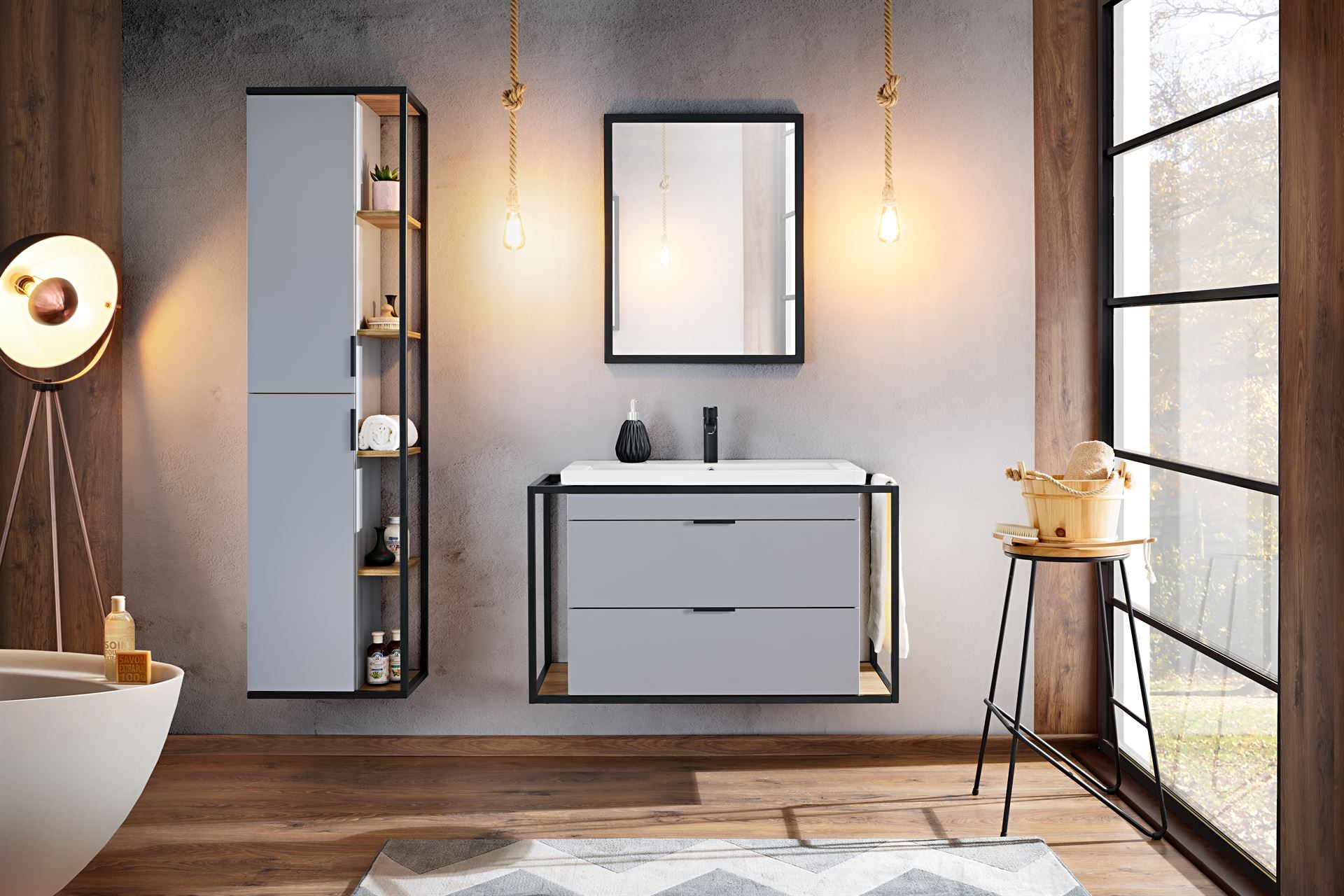 commad - Manhattan 800 2D kúpeľňová skrinka
